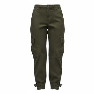 Zara Olive Cargo Trousers for Men